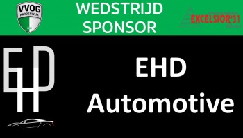 EHD Automotive wedstrijdsponsor bij VVOG Harderwijk - Excelsior'31