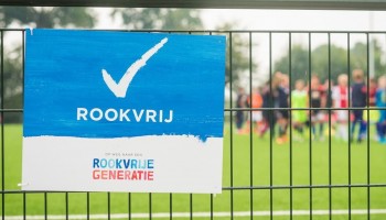 Ons sportpark is rookvrij!