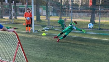 Gasttraining van Paul Eppink en Arjan Leichtenberg bij de keepersschool