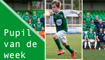 Pupil van de week is Jorik Blom