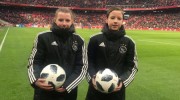 VVOG-ers Ballenmeisje en Ballenjongen bij Ajax - ADO Den Haag!
