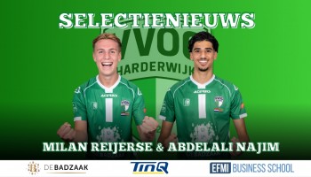 Reijerse en Najim naar VVOG Harderwijk 1