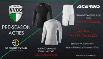 Webshop kleding actie