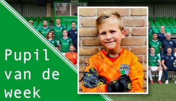 Pupil van de week zaterdag 13 september: Mick Klompenhouwer