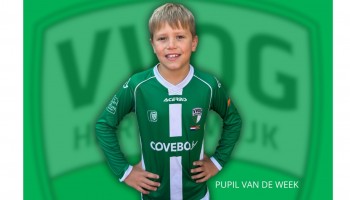 Sam Petersen is morgen pupil van de week!