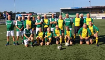 Walking Footballers van VVOG verslaan de mannen van sv Huizen met 3-9