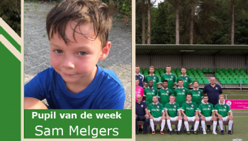 Sam Melgers pupil van de week