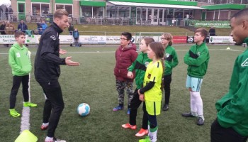 JO11 clinic door spelers van VVOG 1