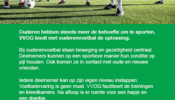 Ouderenvoetbal en Senioren Beweegmarkt 