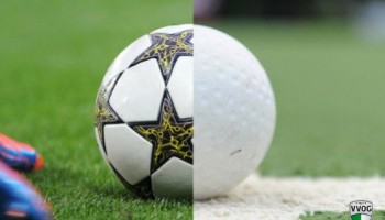 Hockey en voetbal gecombineerd in 1 benefietwedstrijd