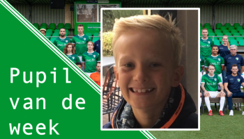 Pupil van de week is Stef Bunnik