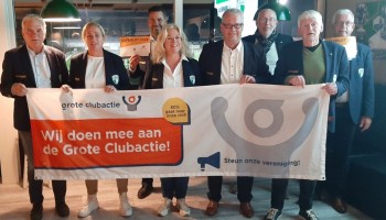 Bestuur neemt ook Superlot van de Grote Clubactie