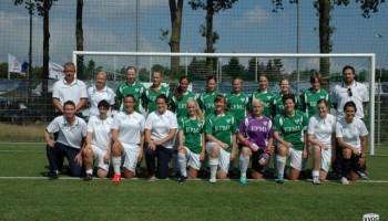 Dames 1 wint ruim van Zwart Wit