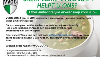 Erwtensoep actie VVOG JO17-1