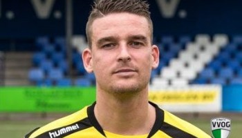 Keeper Kevin Rijnvis vanaf volgend seizoen VVOG'er 