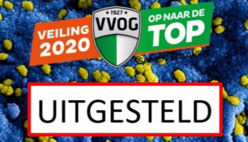 VVOG veiling 2020 i.v.m. coronavirus uitgesteld