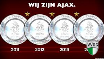 AJAX kampioenschalen komen naar VVOG