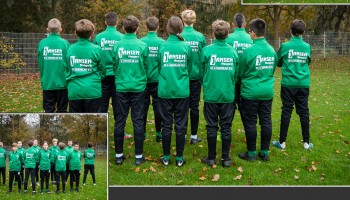 JO14-2 heeft nieuwe trainingspakken 