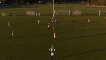 VVOG Harderwijk JO14-1 speelde oefenwedstrijd tegen Go Ahead Eagles 