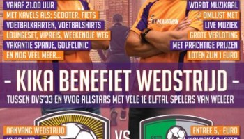 DVS'33 en VVOG samen tegen kanker