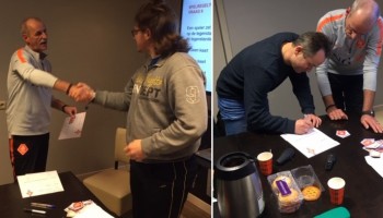Uitreiking Diploma Clubscheidsrechter(s)