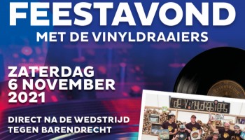 DE VINYLDRAAIERS draaien door tijdens stamppot buffet van SLAGERIJ UIT DE BOSCH