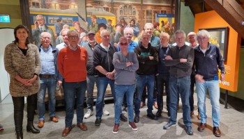 Bezoek Walking Football aan het Marius van Dokkummuseum