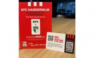 Zaterdagmorgen 18 november nog een kans om je KFC kaart op te halen