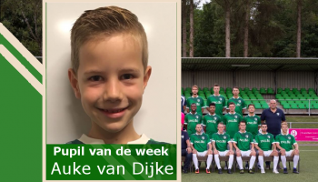 Pupil van de week Auke van Dijke