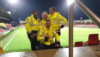 Onze stewards actief bij Go Ahead Eagles
