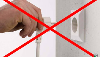 Elektra afgesloten in kantine en kleedkamers