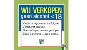 Verplicht legitimeren aan de bar