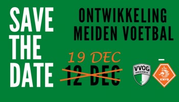 19 december meiden- en damesvoetbal ontwikkelingsavond