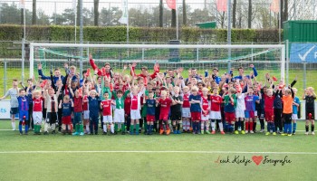 Een zeer geslaagde AJAX-clinic bij VVOG.