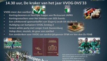 Topsponsors bij VVOG-DVS'33