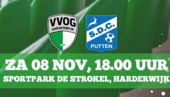 Aanvangstijd VVOG vs. SDC Putten