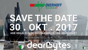Bedrijfsbezoek 30/10 Overhoff Telecom & ICT met presentatie DearBytes