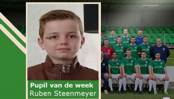 Ruben Steenmeyer is pupil van de week