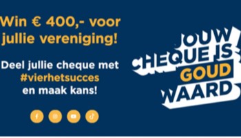 VVOG maakt via Grote Clubactie kans op nog eens 400euro!